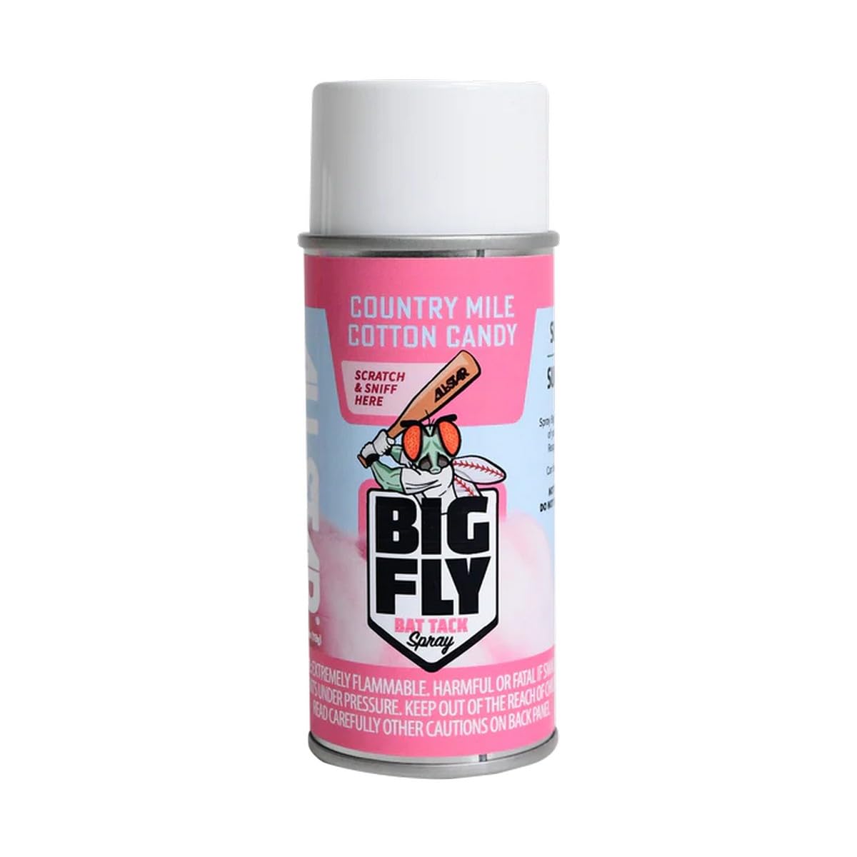 All-Star Big Fly bat grip spray Country Mile Cotton Candy for better scent-driven focus at the plate