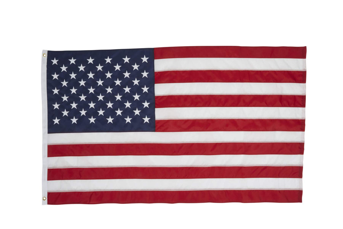 Allied Flag spinning-pole demonstrates reduced tangling during windy conditions.