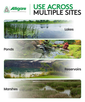 ALLIGARE Imox treats cattails in ponds