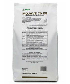 ALLIGARE Mojave 70EG packaging ready for bareground weed control