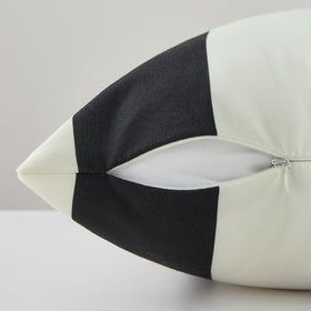 Allorry waterproof pillow cover with outdoor coating for garden furniture.
