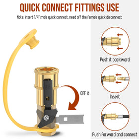 Alloxity dust cap included image protects fittings during storage for longevity.