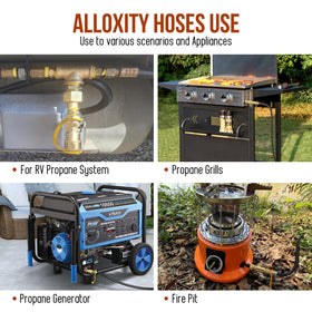 Alloxity packaged outdoor cooking kit image ready for RV trips.