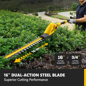 Alloyman 8.6-inch pole saw attachment for clean branch cuts