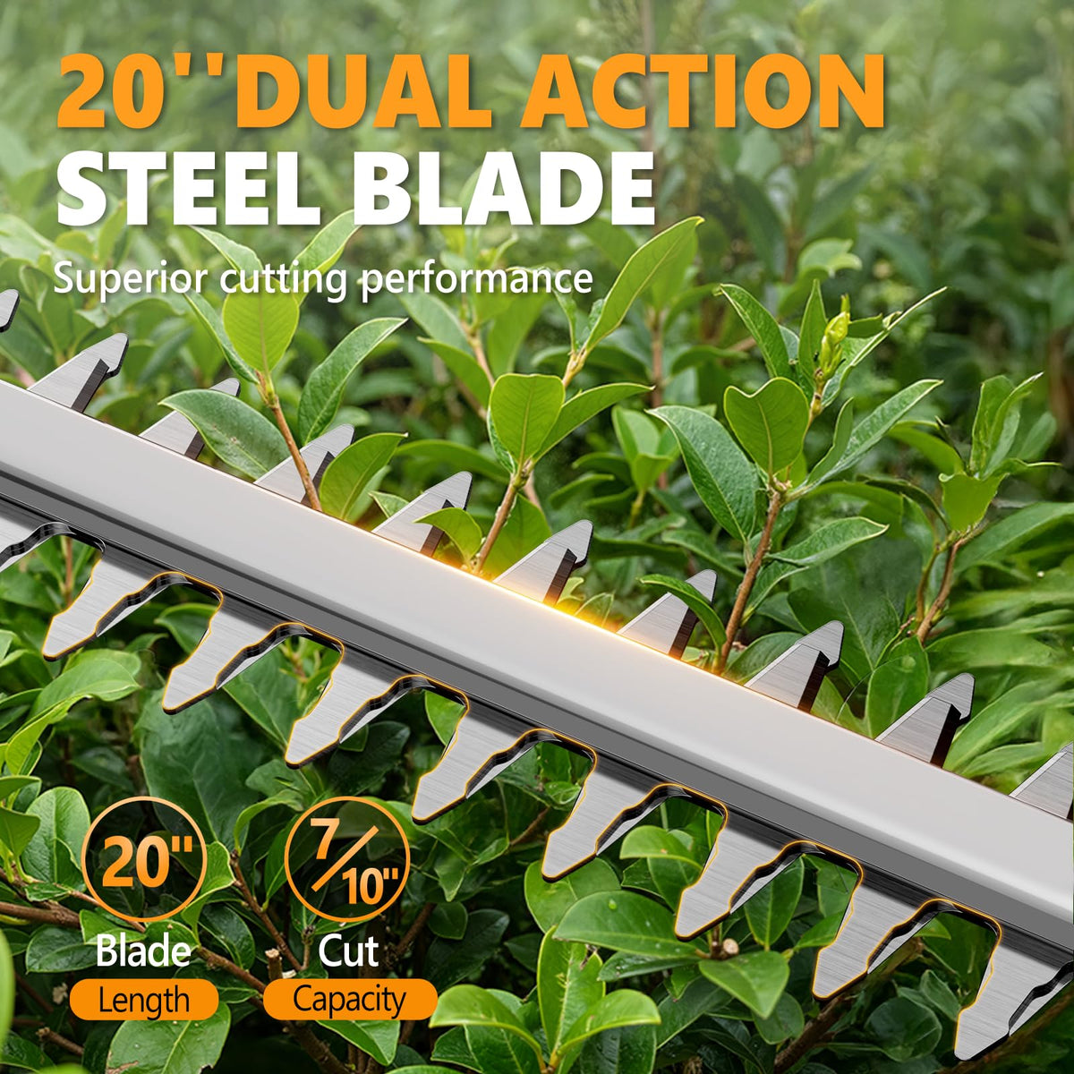 Alloyman ergonomic nonslip handle for comfortable pruning sessions.