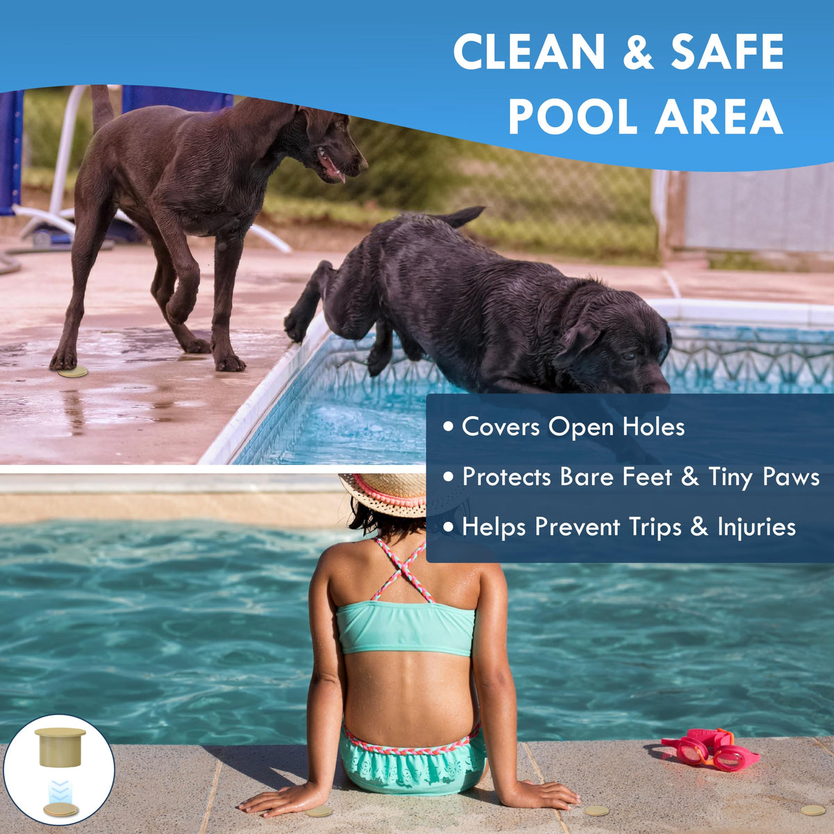ALLSAFE tool-free snap-in design enables quick installation.