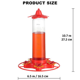 Allslotx feeder includes leak-proof sealing ring and locking clips