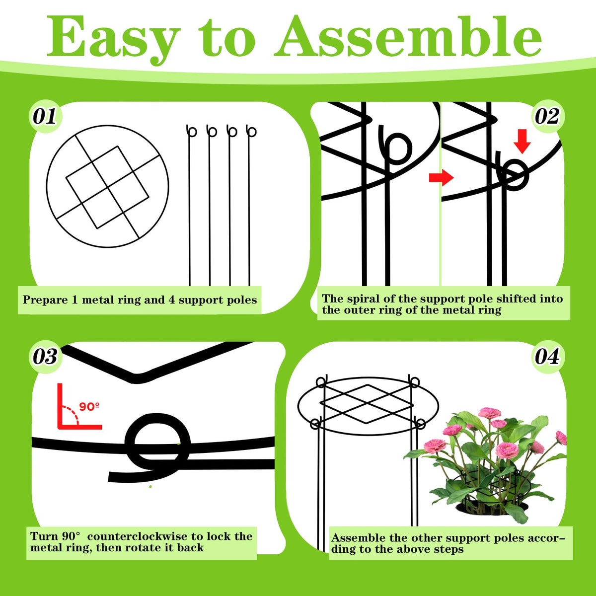 ALLTOOALL easy store disassembled for compact seasonal storage