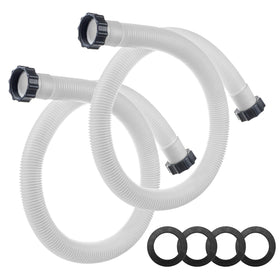 Alocs 1.5-inch pool hose for Intex pumps, 59-inch length, compatible with above-ground pools.
