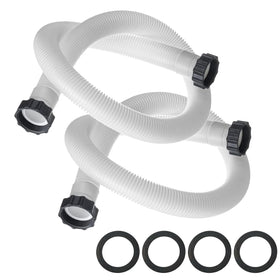 Alocs 29060E pool hose product shot, durable and compatible with Coleman and Intex.
