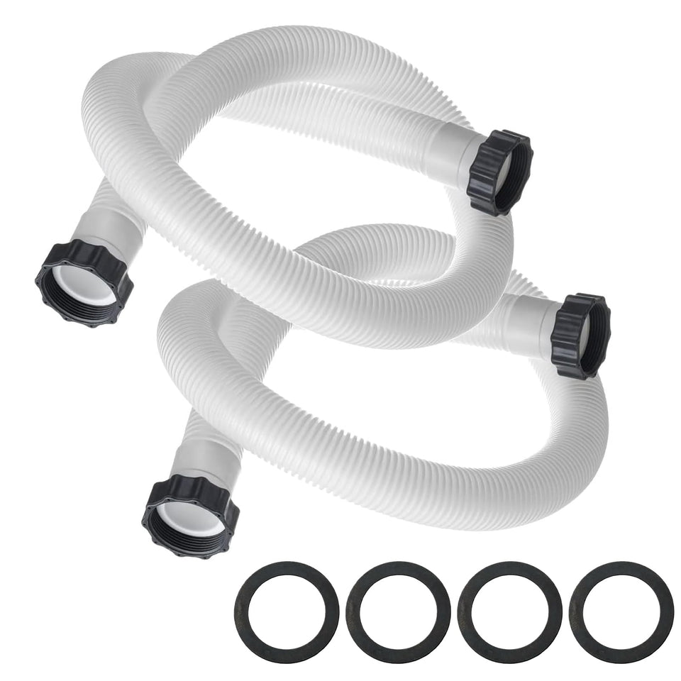 Alocs 29060E pool hose product shot, durable and compatible with Coleman and Intex.