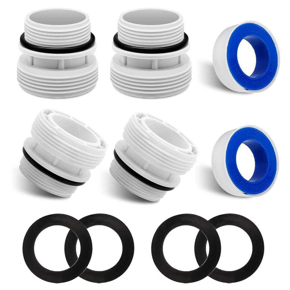 Alocs 4560 hose adapter assembly enables seamless pool hose connections.