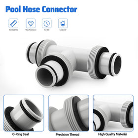 Alocs durable pool hose adapter material for long-lasting use