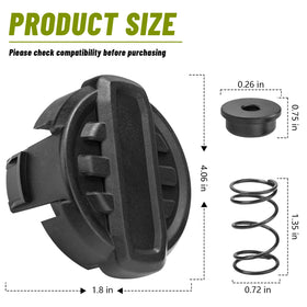 Alocs DWO1DT995 two-cap and springs pack for replacement