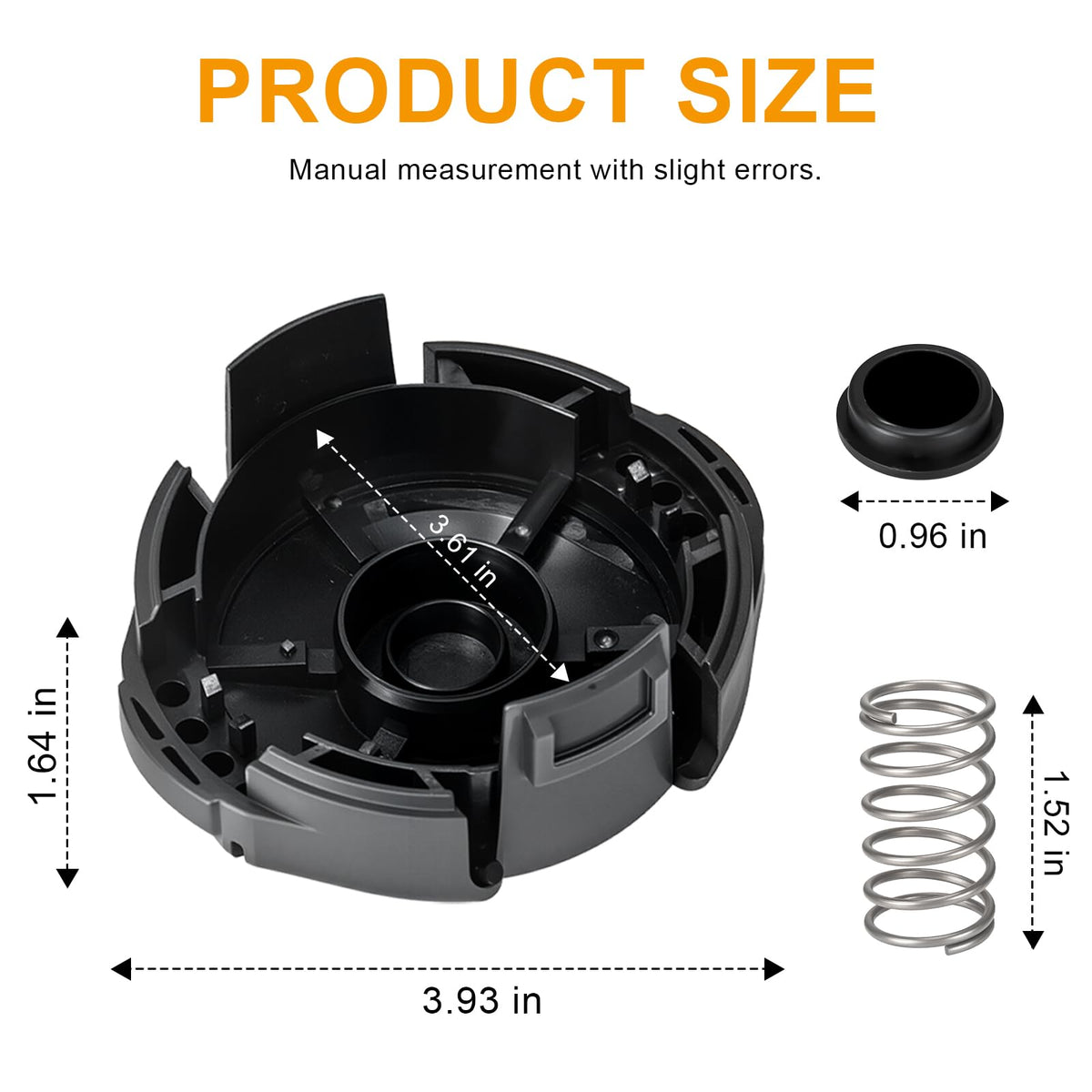 Alocs Echo parts bundle; includes caps and springs for replacement.