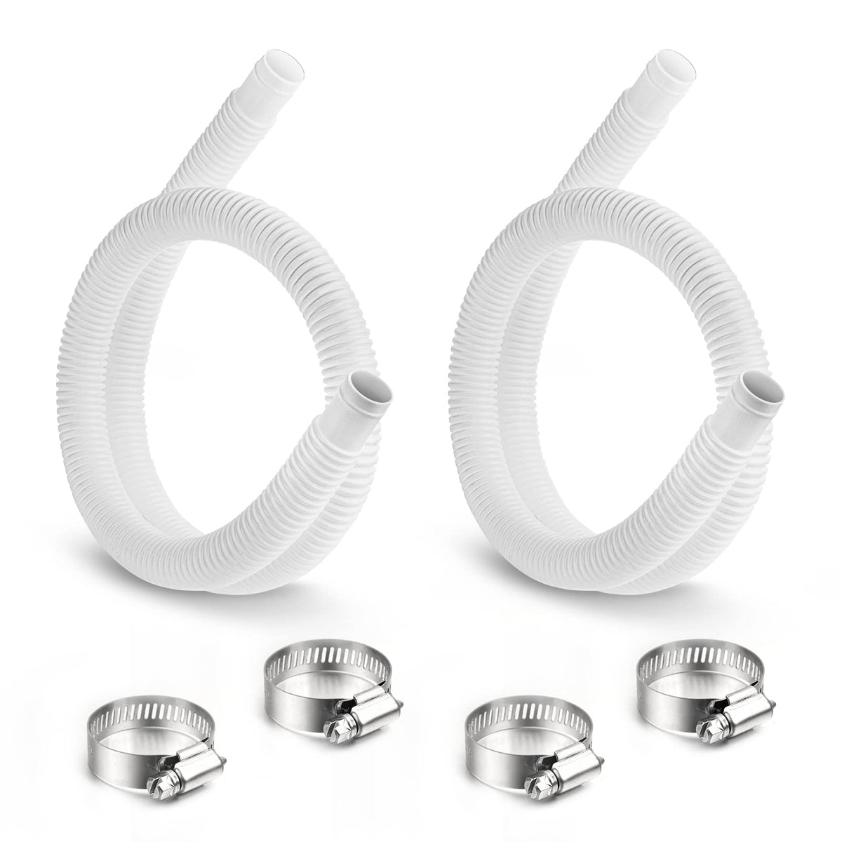 Alocs pool hose connector ensures a secure fit on Intex pumps.