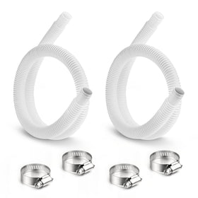Alocs pool hose connector ensures a secure fit on Intex pumps.