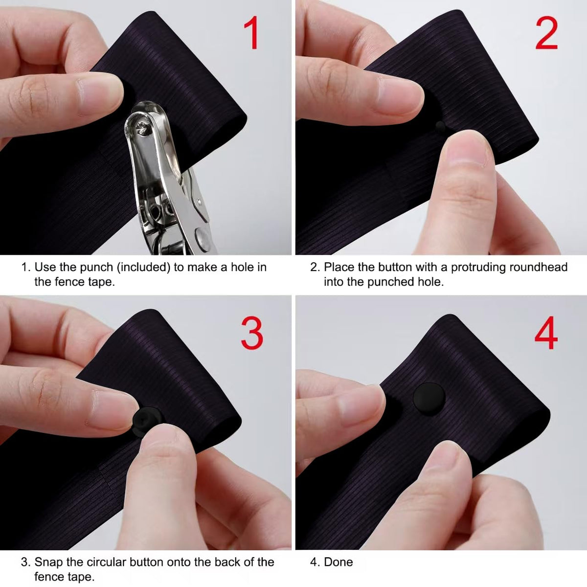 ALOSUTR privacy strip outdoor setup demonstrates versatile use
