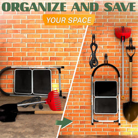 ALPENKOK Hose Hook Wall Mount keeps daily gear organized and within reach