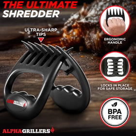 Alpha Grillers BBQ claws are dishwasher-safe for quick cleanup.