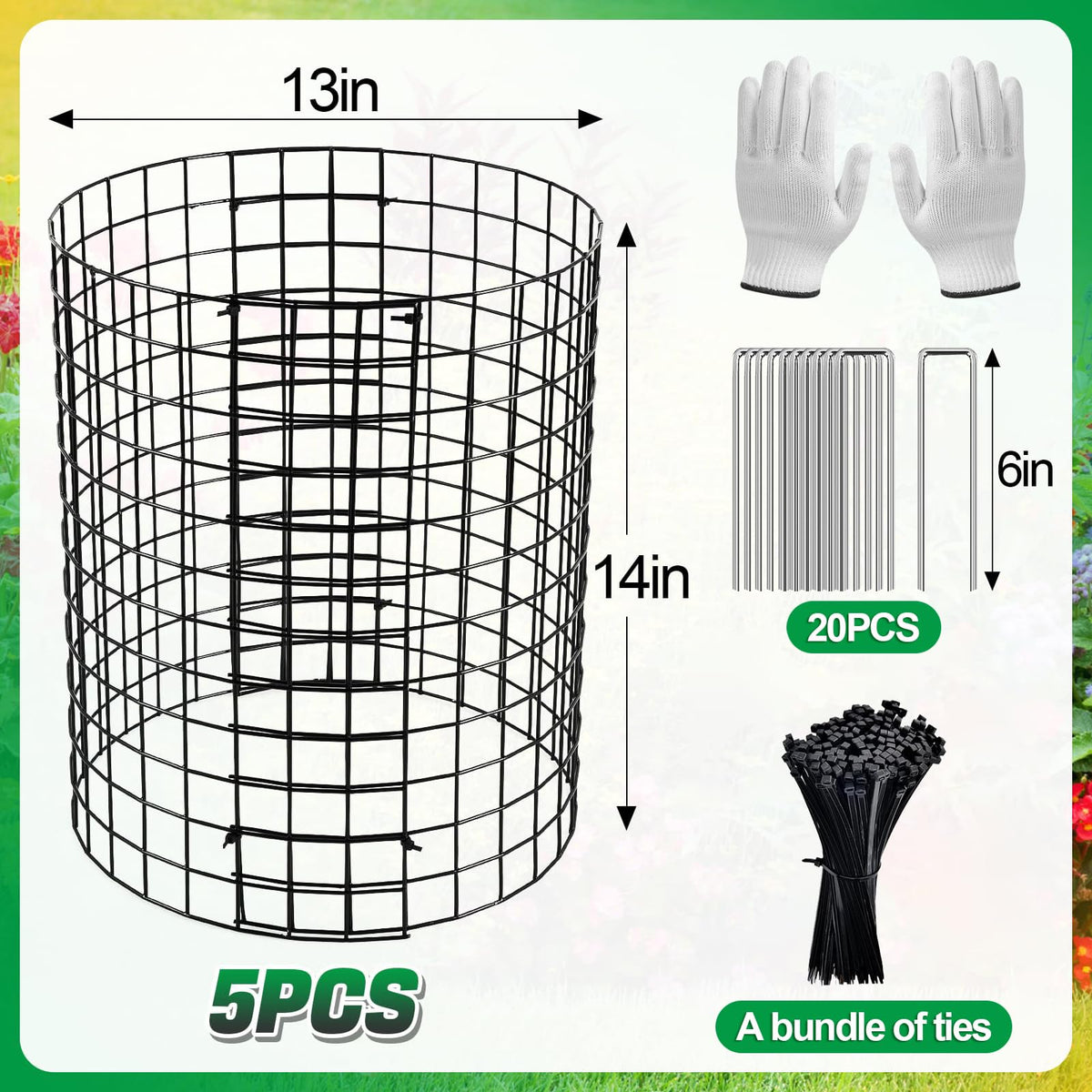 Alphatool garden bunny protector as a thoughtful gift for gardeners