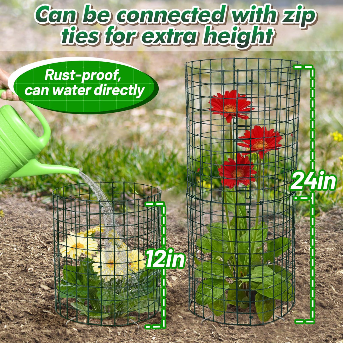 Alphatool roses and lilies protection demonstrates targeted garden care.