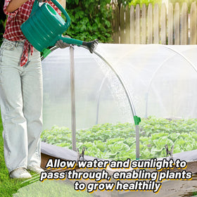 Alphatool versatile netting protects vegetables, fruits, and flowers.