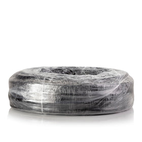 Alpine 3/8 in PVC tubing demonstrates flexible routing around landscape