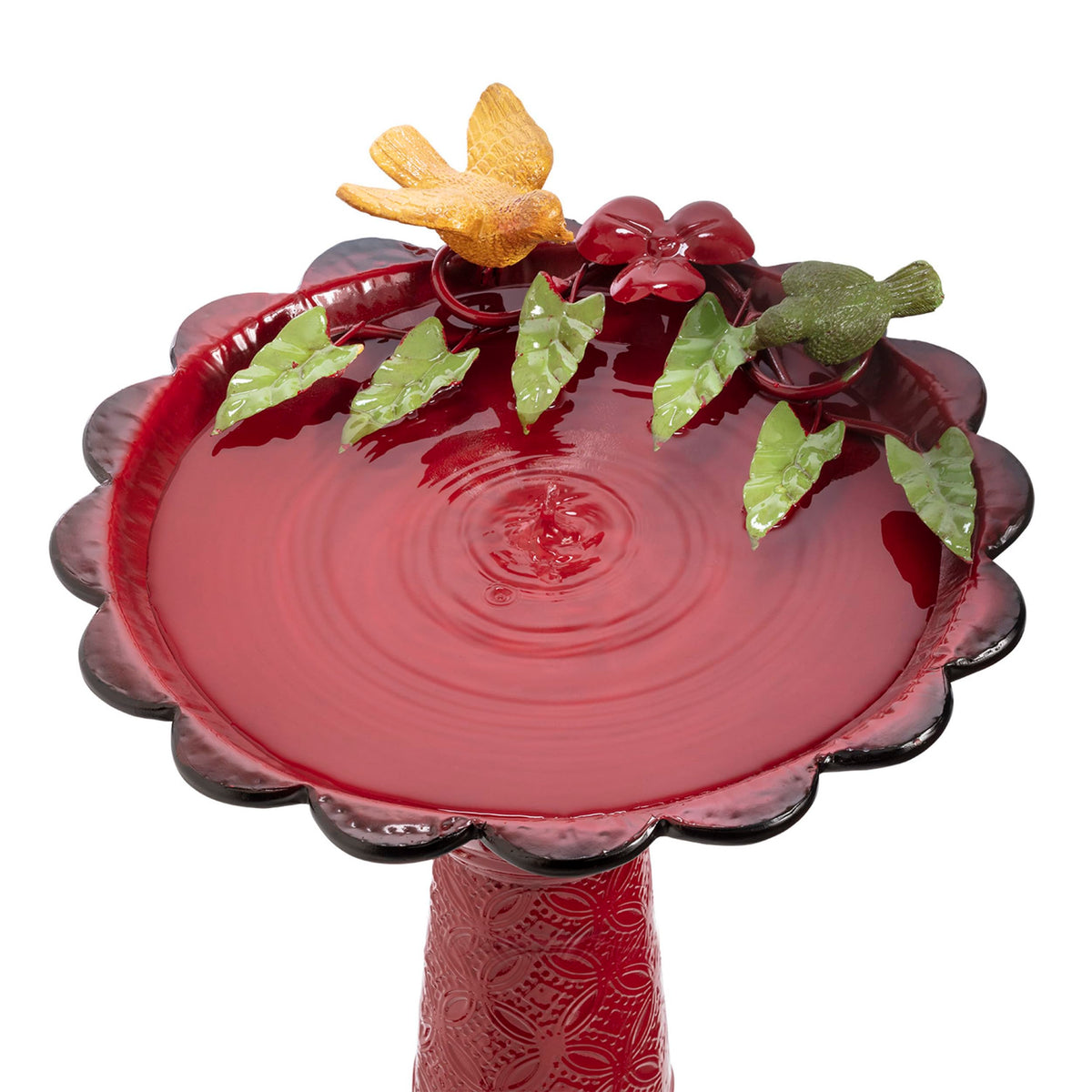Alpine Birdbath 17x17 inch basin suits yards and decks