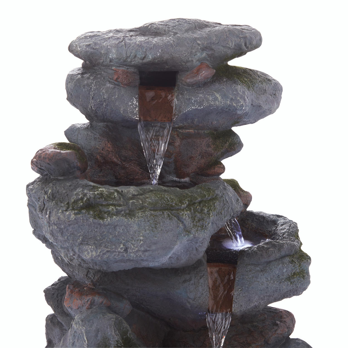 Alpine water-circulation view featuring efficient pump