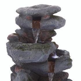 Alpine water-circulation view featuring efficient pump