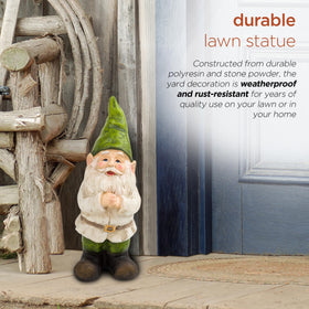 Alpine rust-resistant design ensures long-lasting garden accents
