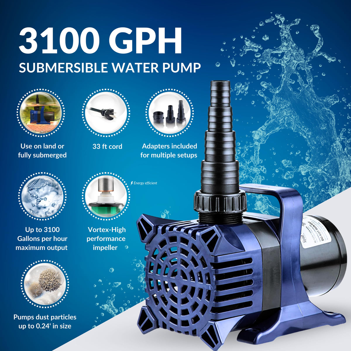 Alpine PAL3100 33-foot cord enables flexible placement