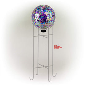 Alpine decorative sphere complements modern spaces with shine