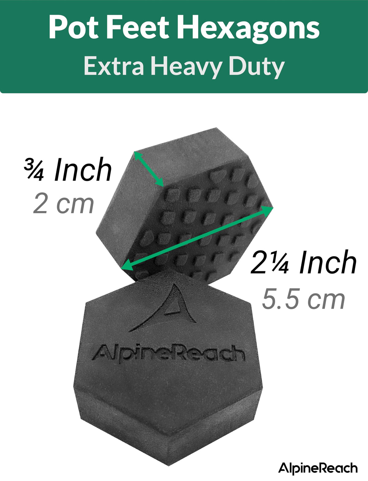 AlpineReach air-gap drainage under pots helps moisture balance and prevent rot