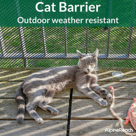 AlpineReach chicken/rabbit barrier provides sturdy containment