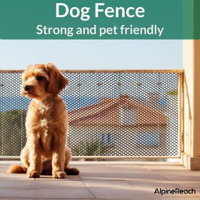 AlpineReach garden fencing blends with landscape while protecting beds