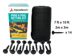 AlpineReach heavy-duty 3/8 inch woven mesh close-up showing tight protection