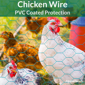 AlpineReach poultry run mesh supports climbing plants and DIY barriers.