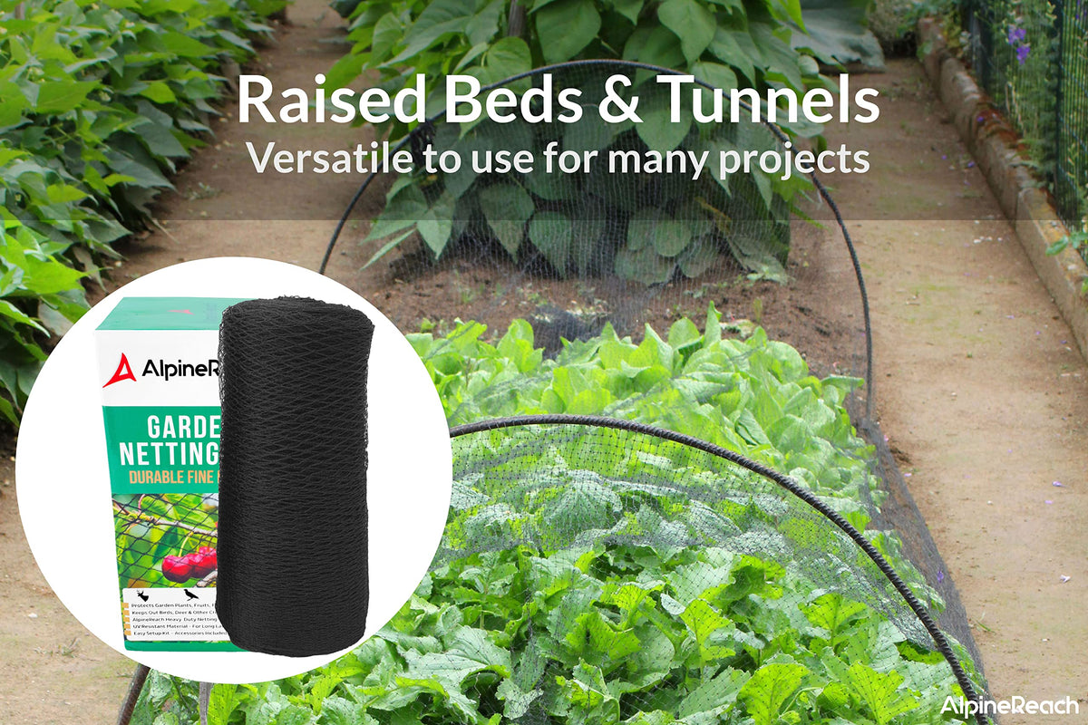 AlpineReach zip ties included with netting for easy installation.