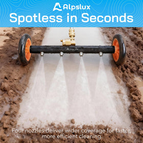 Alpslux durable, leak-proof construction supports frequent professional use