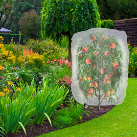 Alpurple PE barrier netting provides durable protection from insects and birds.
