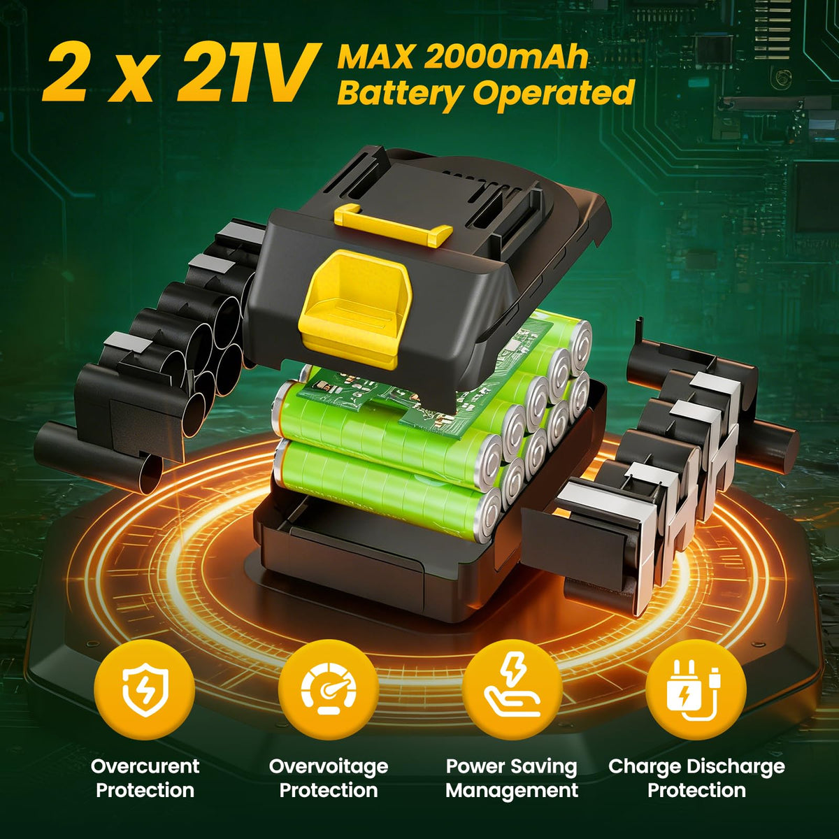 2-in-1 trimming and edging capability of ALSO GO 21V