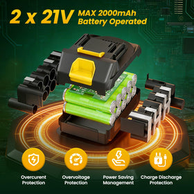 2-in-1 trimming and edging capability of ALSO GO 21V