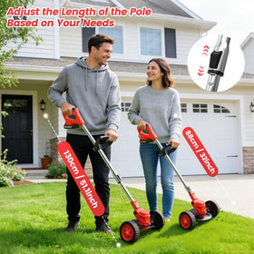 ALSO GO 24V weed wacker charger keeps you ready to finish yard tasks.