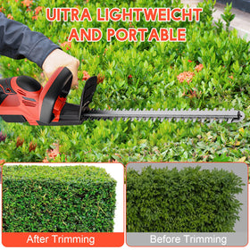 ALSO GO 3.0Ah fast charger speeds up recharges between pruning tasks.