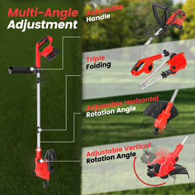 ALSO GO automatic line feed keeps cutting without stopping for efficiency.