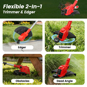 ALSO GO lightweight design at 5.95 lbs reduces fatigue during use.