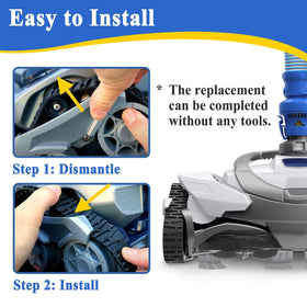 Alsoyixia Track V2 easy installation without tools.