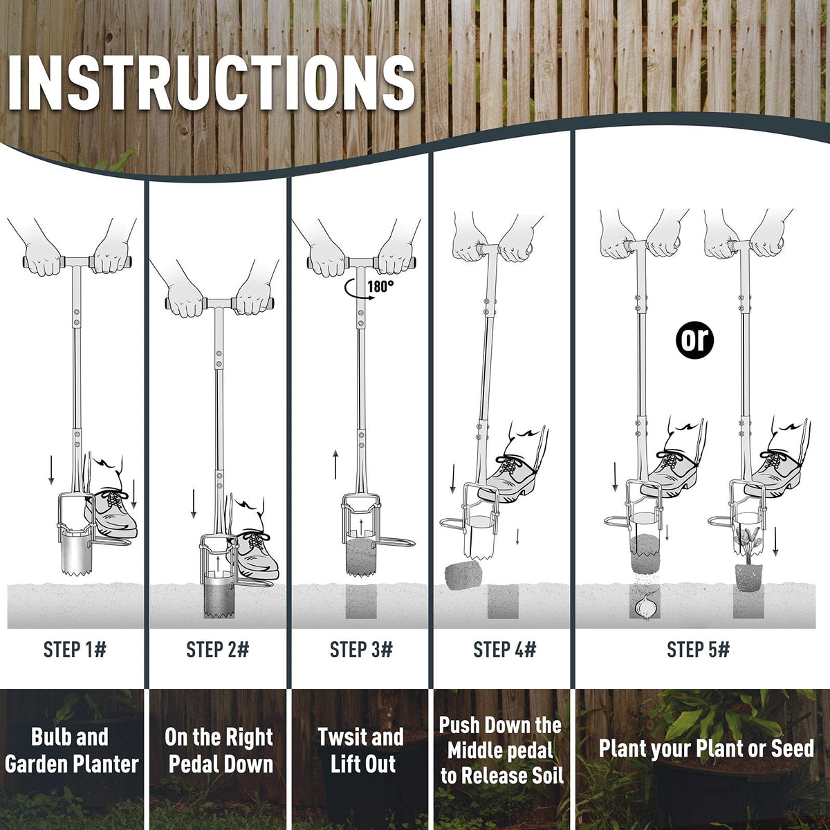 Altdorff bulbs planting for tulips daffodils shows easy planting results
